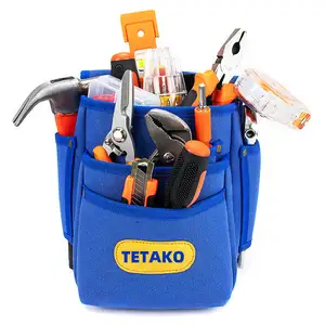Premium Custom Heavy Duty Portable Electrician Work Kit Custom Tool Bag For Men