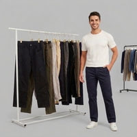 Celana Cargo Kasual Pria Ukay Ukay Bahan Katun Bekas Berkualitas Bagus 90-100% Baru Poliester/Katun Ekspor Bal