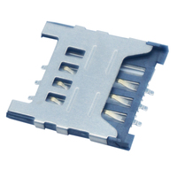 Connecteur de carte Micro SIM Type Push Pull 6pin