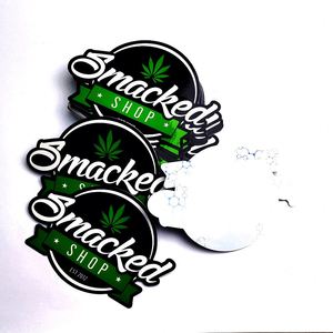 Hojas de pegatinas de vinilo troqueladas personalizadas, etiquetas adhesivas impermeables para embalaje, pegatinas con logo troqueladas a presión - Product Image 2