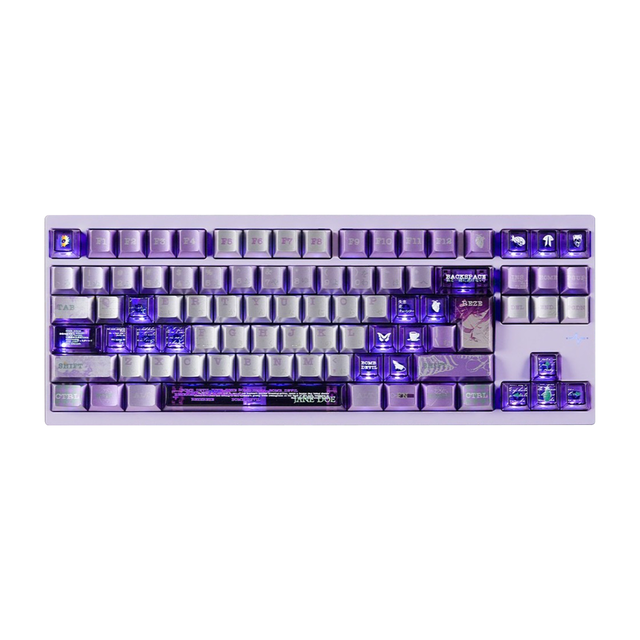 Factory OEM 87 Mechanical Gaming Keyboard TKL 87-Key RGB Hot-swap Programmable Custom Keyboards for Brand Customization