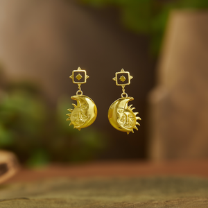 PBBA-344 Boucles d'oreilles pendantes tendance, élégantes et stylées - Product Image 3