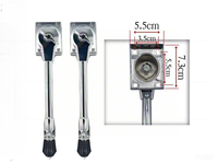 Pièces de batterie de jazz personnalisées, pieds de batterie, pieds de grosse caisse rétractables en chrome de qualité supérieure