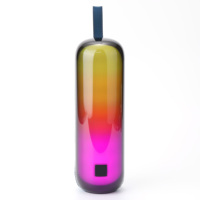 Speaker Bluetooth dengan lampu LED RGB fantastis