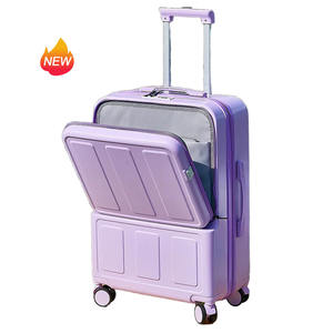 <span class=keywords><strong>Maleta</strong></span> ligera de Apertura frontal para viajes de negocios Carro de estilo moderno multifuncional con ruedas Tipo de <span class=keywords><strong>cabina</strong></span> - Product Image 1