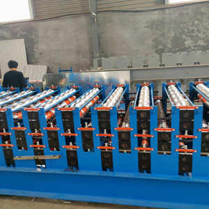 Doppio strato trapezoidale tetto ondulato rotolo formatura macchina per tegole in metallo - Product Image 2