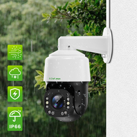 Caméra PTZ extérieure 4K 8MP GX-PM3SX25D-M8S avec audio PoE, vision nocturne 100M, vision diurne 500M, zoom optique 25X, application ICSEE