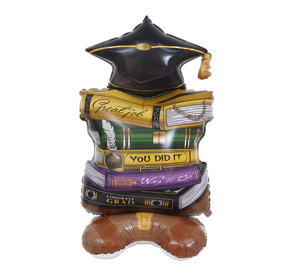 Globos de Animales con Temática de Graduación, Globos de Papel de Aluminio, Osito, Búho, Libro, Decoraciones <span class=keywords><strong>para</strong></span> Fiesta de Graduación - Product Image 6