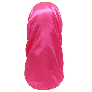 OEM ODM Soft Silky <b>Braid</b> Bonnets Design Your Own Logo Custom Long Satin Bonnet for Women Hair Care - Product Image 2