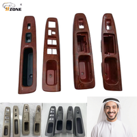 Accessoires intérieurs de voiture, couvre-poignées de porte, couvre-panneaux de commande des lève-vitres pour Camry 2003-2006 74232-AA070 74231-AA080