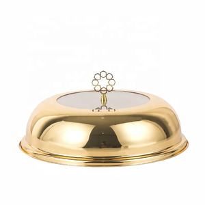 Ensemble de plats chauds isothermes en acier inoxydable de luxe de style arabe, alimenté au carburant, en forme de rose, 8L, équipement de buffet, marmite - Product Image 4