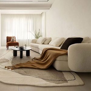 Sofá Seccional Curvo Estilo Normcore Italiano para <span class=keywords><strong>Poliform</strong></span>, Sofá Erman con Relleno de Esponja - Product Image 1