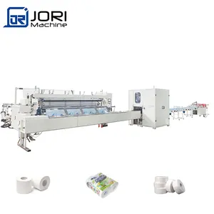 Máquina automática de corte e rebobinamento de papel, máquina de produção de papel de seda enorme, capacidade de produção de 250 m/min