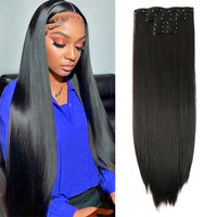 Extensiones de Cabello Humano con Cinta Adhesiva Doble, Naturales e Invisibles, Negras, Remy, Lisas y Sedosas, para Trenzas
