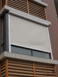 AS2047 TOMA électrique Zip Track écran rideau occultant aveugle tissu aluminium rouleau <span class=keywords><strong>store</strong></span> tissu Vertical Blackout bloc <span class=keywords><strong>soleil</strong></span> - Product Image 6