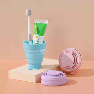 Bouteille d'eau pliable en silicone, anti-fuite, grande capacité, portable, pour les voyages en plein air, les sports, résistante aux hautes températures, de qualité alimentaire - Product Image 4