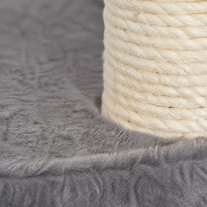 Albero per Gatti in Peluche con Tiragraffi in Sisal Naturale, Amaca Accogliente, Cuccia Chiusa e Palla Interattiva Sospesa - Arredamento per Gatti <span class=keywords><strong>da</strong></span> Interno - Product Image 3