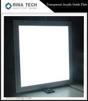 Panneau optique PMMA IPS à éclairage périphérique 3mm 4mm 6mm, plaque de guidage lumineux LED en acrylique transparent à points LGP