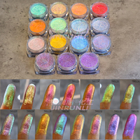 Chamäleon Multichrome Hypershift Synthetisches Eisenoxid-Pigmentpulver Hochwertige Farbwechselnde Lidschatten Aurora Opal Anorganisch
