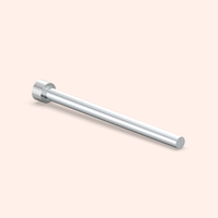 Pasador expulsor SKD61, pasador oblatado de plástico para molde, totalmente endurecido, resistente a altas temperaturas, varilla expulsora Z40 HASCO