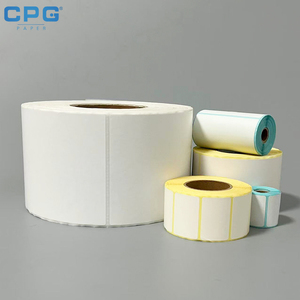 Manufacturer Bulk 4x6 Inch Direct Thermal Label Roll Food Grade No Carbon Required Logistics Express Waybill Thermal <b>Sticker</b> - Product Image 6