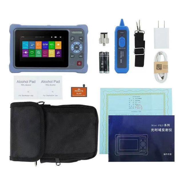 NK4000 Mini OTDR Fiber Optic Tester Sm mm 850 1300 1490 1310 1550 1625 1650nm 60-240KM PON OTDR