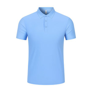 Polo pour homme à manches courtes en polyester, séchage rapide, pour l'été, tenue de travail, personnalisable avec impression de logo - Product Image 5