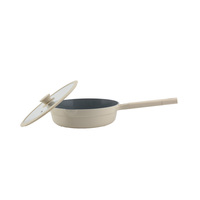 Ustensiles de cuisine modernes de luxe, poignée amovible, compatible induction, poêle à frire en aluminium, ensemble de batterie de cuisine, compatible lave-vaisselle, pour la cuisine à domicile