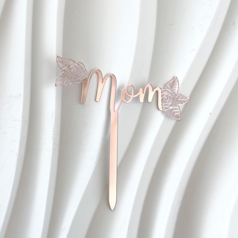 MOM Flower Rose Gold