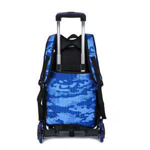 Mochila <span class=keywords><strong>Escolar</strong></span> con Ruedas de Poliéster para Primaria, <span class=keywords><strong>Maleta</strong></span> con Ruedas para Estudiantes, Mochila <span class=keywords><strong>Escolar</strong></span> con Dos Ruedas para Niño - Product Image 5