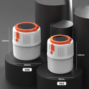 โคมไฟฉุกเฉิน LED พลังงานแสงอาทิตย์ชาร์จไฟได้แบบ USB, ไฟเต็นท์ตั้งแคมป์กลางแจ้งไฟฉายผลิตภัณฑ์ประเภทโคมไฟตั้งแคมป์ - Product Image 5