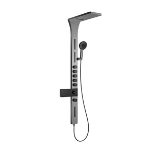 Star Shower Set Rectangle Wall <b>Mounted</b> Top <b>Spray</b> With Massage Function Bathroom Sets - Product Image 5