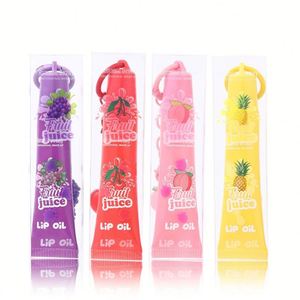 6 Colors Fruit <b>Lip</b> <b>Gloss</b> <b>Set</b> with Cooling Effect, Custom Logo & Moisturizing, OEM <b>Lip</b> Oil - Product Image 4