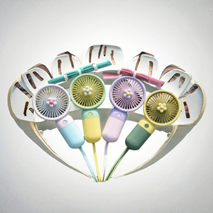 Cầm tay mini fan hâm mộ, xách tay, USB sạc, thuận tiện, sáng tạo nhỏ fan hâm mộ, catapult Túi cầm tay fan hâm mộ, món quà sinh nhật. - Product Image 3