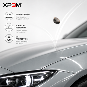 Film de protection de peinture (PPF) en vinyle TPU brillant OEM XP3M Brooklyn Gray 7,5 mil, auto-réparant, anti-rayures, anti-jaunissement, avec canaux de libération d'air - Product Image 5