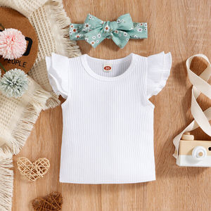 चीन में बने उच्च गुणवत्ता वाले बच्चे की लड़कियों ने फूलों के जम्पसूट के लिए फूलों के जम्पसूट का सेट - Product Image 5