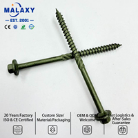 Vis à tête cylindrique Torx en acier inoxydable 316 Malaxy pour panneaux de particules, vis à bois, vis pour terrasses