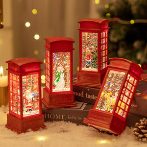 زينة عيد الميلاد الجديدة عبر الحدود nuohan كرة كريستال ضوء الثلج كشك الهاتف الثلوج gif - Product Image 1