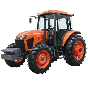 Maquinaria agrícola 70/85/95HP tracción en las cuatro ruedas Kubota 704/854/954 mini tractor agrícola