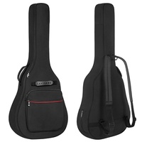 Tas gitar kustom 40 41 42 inci, tas casing keras gitar klasik akustik dengan busa