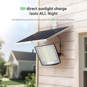 Nuevo modelo 2000W reflector <span class=keywords><strong>Solar</strong></span> 15000LM 5054 LED LiFePO4 batería IP67 impermeable Control remoto jardín iluminación <span class=keywords><strong>Solar</strong></span> - Product Image 4