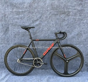 GREY RAIN Vélo à pignon fixe en gros, cadre en alliage d'aluminium sans soudure, vélo <span class=keywords><strong>fixie</strong></span> à marche arrière, vélo de route urbain 700C - Product Image 6