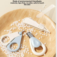 Kit de Soins pour Bébé Personnalisé avec Logo OEM ODM, Accessoires pour Enfants, Coupe-Ongles, Limes, Outils, Ensemble de Coupe-Ongles pour Nouveau-nés