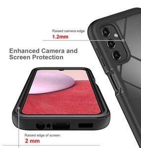 Custodia antiurto robusta in TPU per PC Defender con telaio in gomma per Samsung <span class=keywords><strong>Galaxy</strong></span> A14 A04 <span class=keywords><strong>A03</strong></span> A33 A53 5G <span class=keywords><strong>Cover</strong></span> Case - Product Image 4