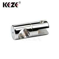 Connecteur de tuyau en verre en acier inoxydable 304 certifié CE raccord durable pour porte de douche de salle de bain et système de verre coulissant