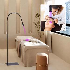 Lámpara de Piso LED UV Elanby FL009 Pro 5W para Extensión de Pestañas, Secador de Pegamento UV Ajustable, Negro/Blanco, Certificación CE ROHS - Product Image 6