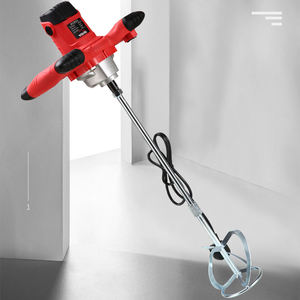 Mikser beton listrik genggam cepat, mesin Blender tangan portabel 1600W, pencampur cat semen dengan kecepatan yang dapat diatur - Product Image 4