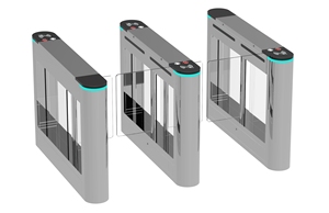 Grille de contrôle d'accès amorphe, barrière de revolver, avec visage biométrique, système de contrôle d'accès par empreinte digitale - Product Image 2