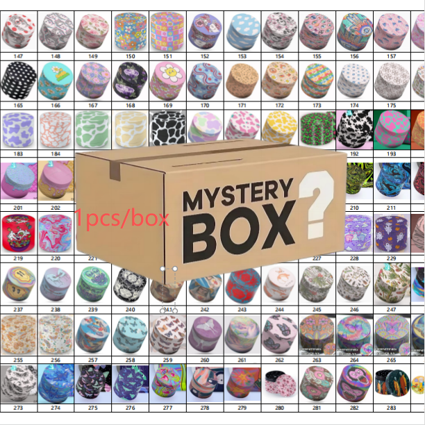 Secret Box Random Ornament Unisex Design Unique Surprise Gift Novelty Metal Zinc Alloy Herb Tobacco Grinder Smoking Accessory