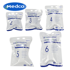 Vendaje autoadhesivo médico de alta calidad, cinta de fundición de fibra de vidrio de poliéster, vendaje de férula de fijación de fracturas - Product Image 3